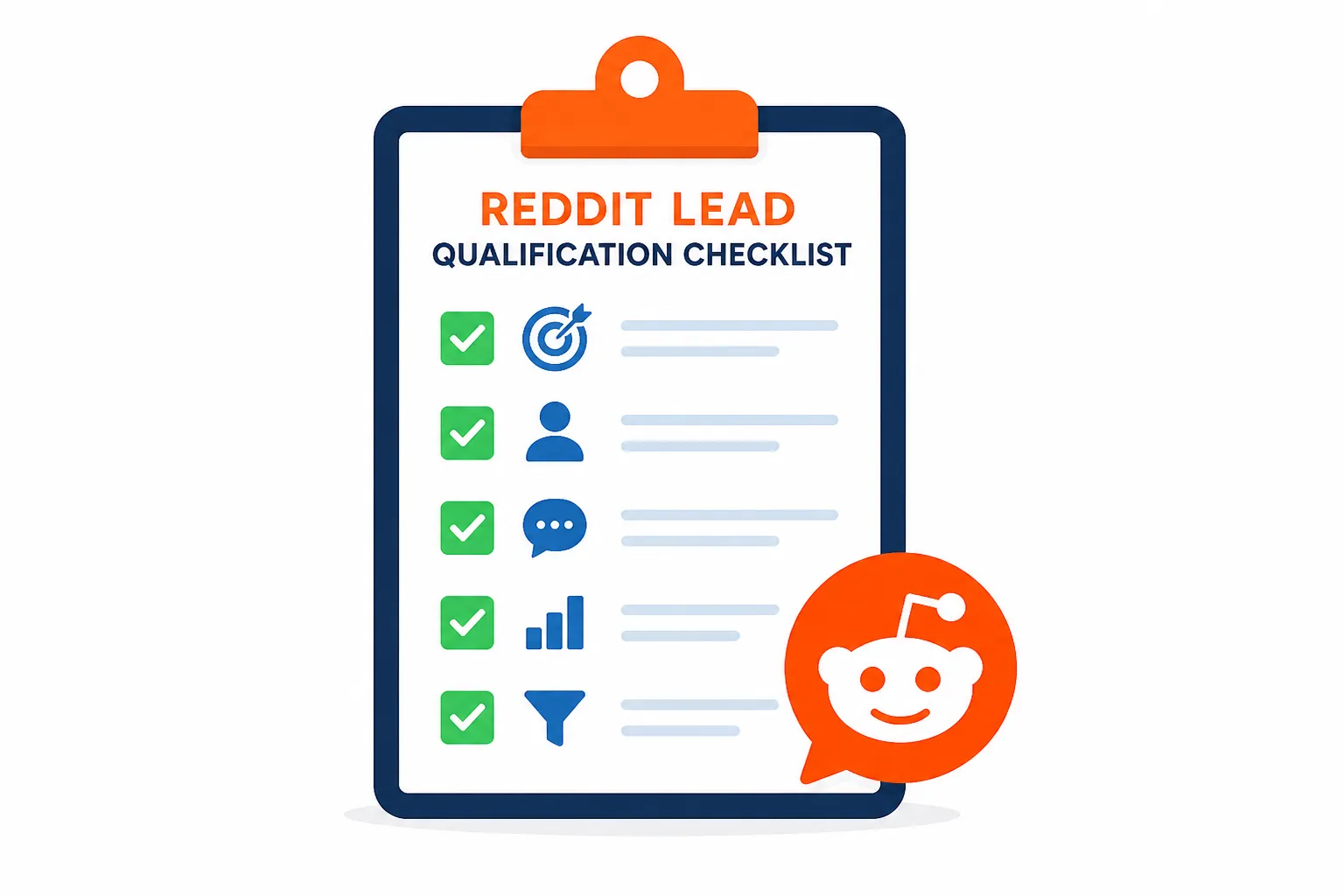 Reddit Lead Qualification Checklist for B2B Sales Teams That Want Better Conversations, Not More Spam cover image