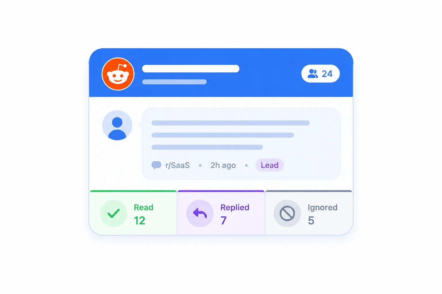 Read, Replied, Ignored - A Simple Social Lead Status System for Tracking Reddit Leads, Reply Follow-Ups, and Missed Opportunities cover image